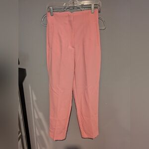 Zara Pink High Waist Pant Size Small